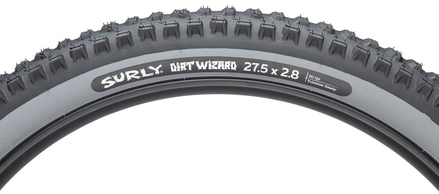TR0092-02.jpg: Image for Surly Dirt Wizard Tire - 27.5 x 2.8, Tubeless, Folding, Black/Slate, 60 tpi