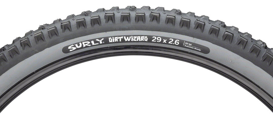 TR0094-02.jpg: Image for Surly Dirt Wizard Tire - 29 x 2.6, Tubeless, Folding, Black/Slate, 60 tpi