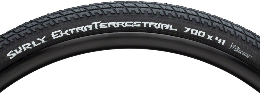 TR0805-02.jpg: Image for Surly ExtraTerrestrial Tire - 700 x 41, Tubeless, Folding, Black, 60tpi