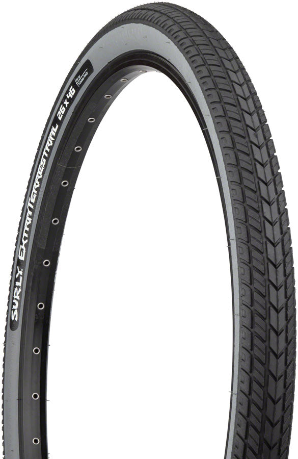 TR1261.jpg: Image for Surly ExtraTerrestrial Tire - 26 x 46c, Tubeless, Folding, Black/Slate, 60tpi