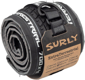 TR1262-04.jpg: Image for Surly ExtraTerrestrial Tire - 700 x 41, Tubeless, Folding, Black/Slate, 60tpi