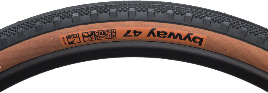 TR1517-02.jpg: Image for WTB Byway Tire - 650 x 47, TCS Tubeless, Folding, Black/Brown