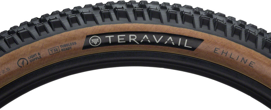 TR2654-02.jpg: Image for Teravail Ehline Tire - 27.5 x 2.5, Tubeless, Folding, Tan, Light and Supple