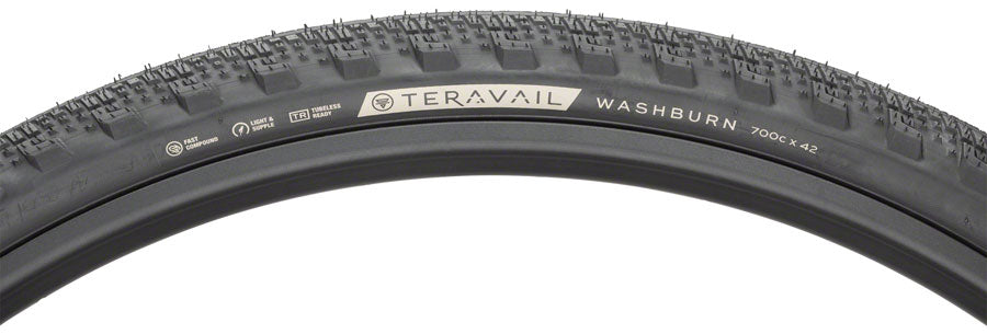 TR2712-02.jpg: Image for Teravail Washburn Tire - 700 x 42, Tubeless, Folding, Black, Durable