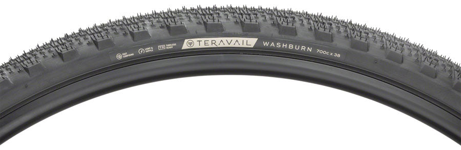 TR2716-02.jpg: Image for Teravail Washburn Tire - 700 x 38, Tubeless, Folding, Black, Durable
