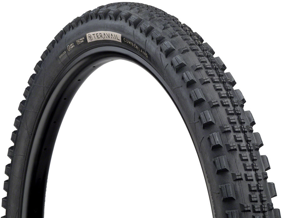 TR7212-01.jpg: Image for Teravail Cumberland Tire - 27.5 x 2.8, Tubeless, Folding, Black, Durable
