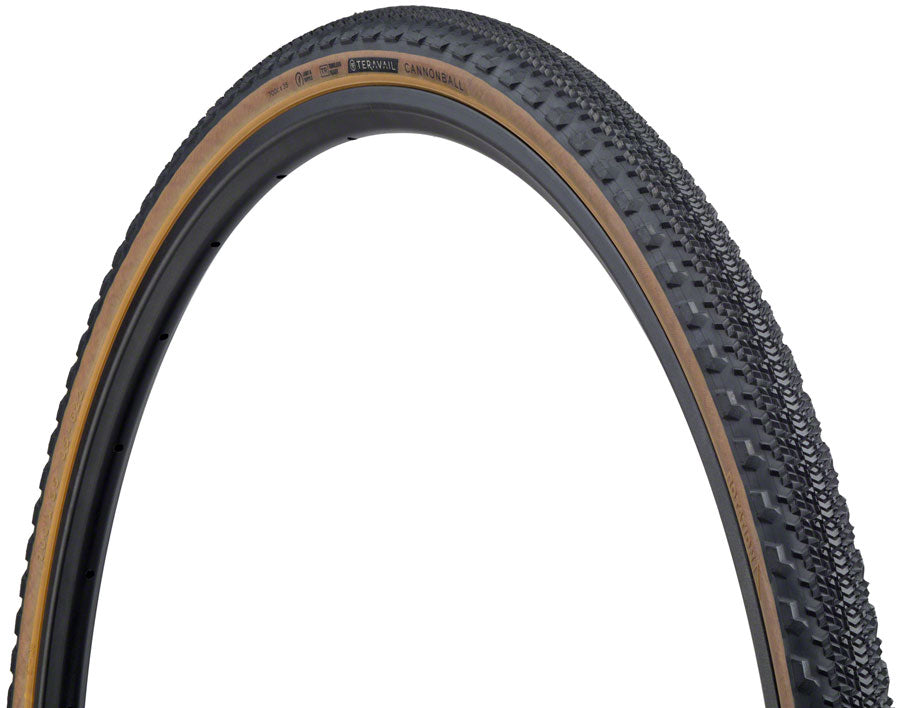 TR7271.jpg: Image for Teravail Cannonball Tire - 700 x 35, Tubeless, Folding, Tan, Light and Supple
