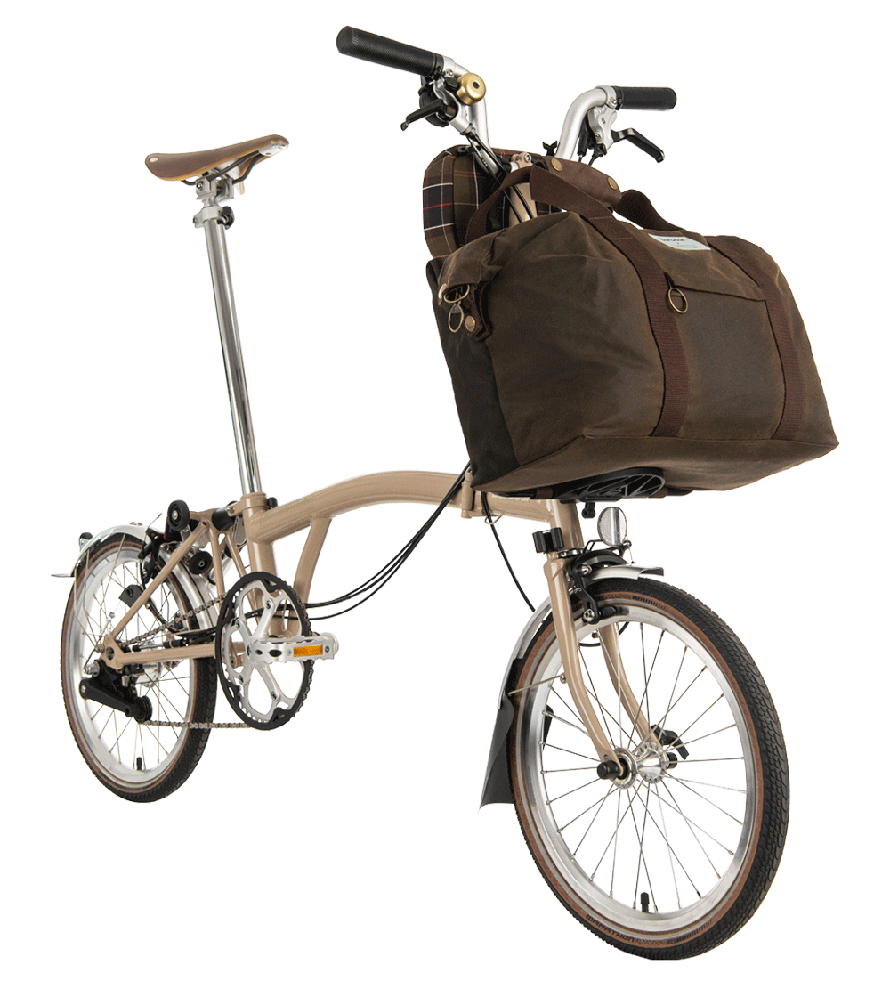 Barbour x Brompton Special Edition C-Line Explore Mid-Bar