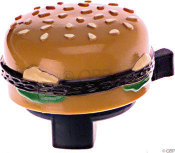 Dimension Burger Bell with Sesame Bun and Mustard Ooze