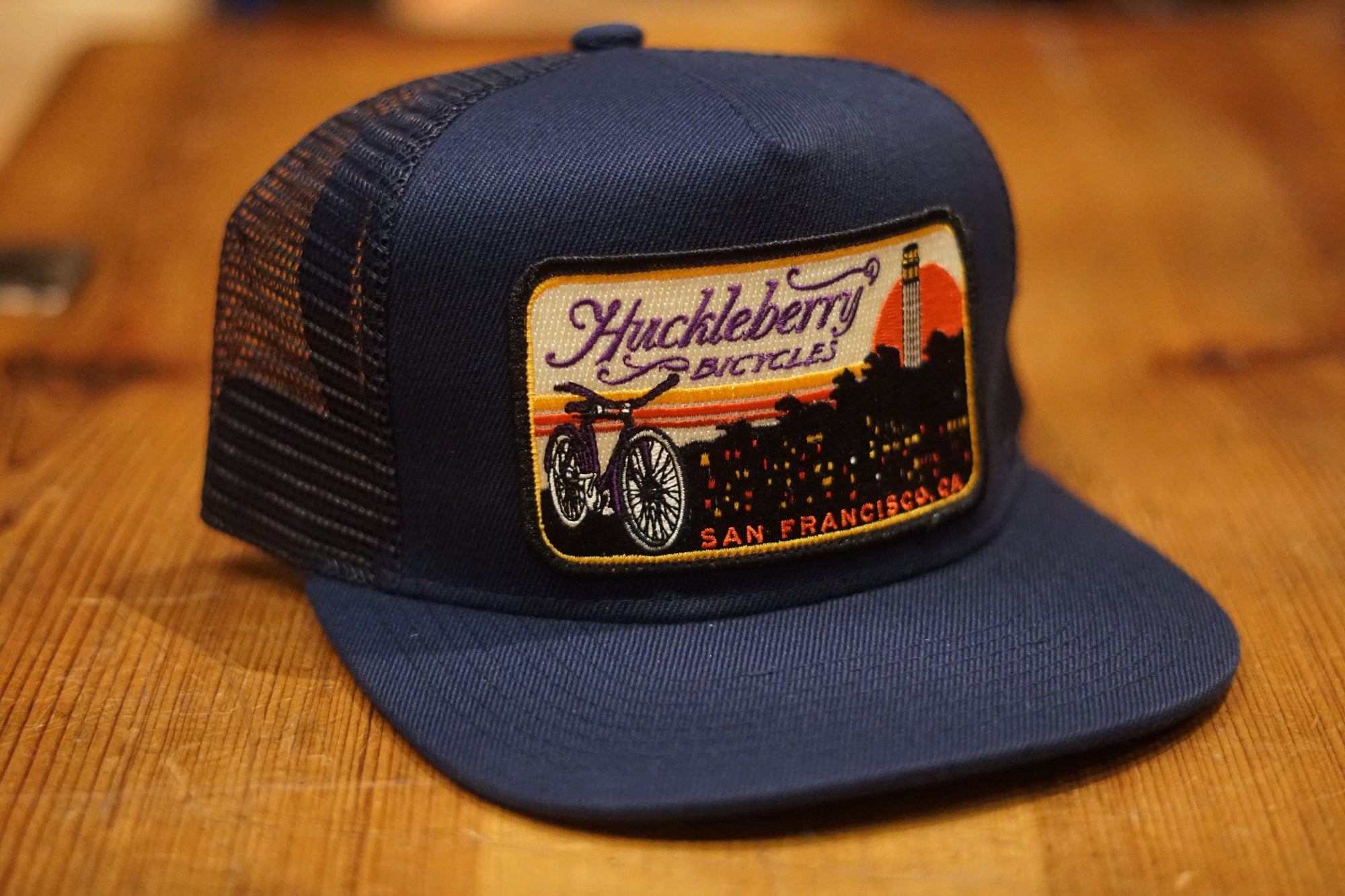Huckleberry 標誌口袋貼片帽