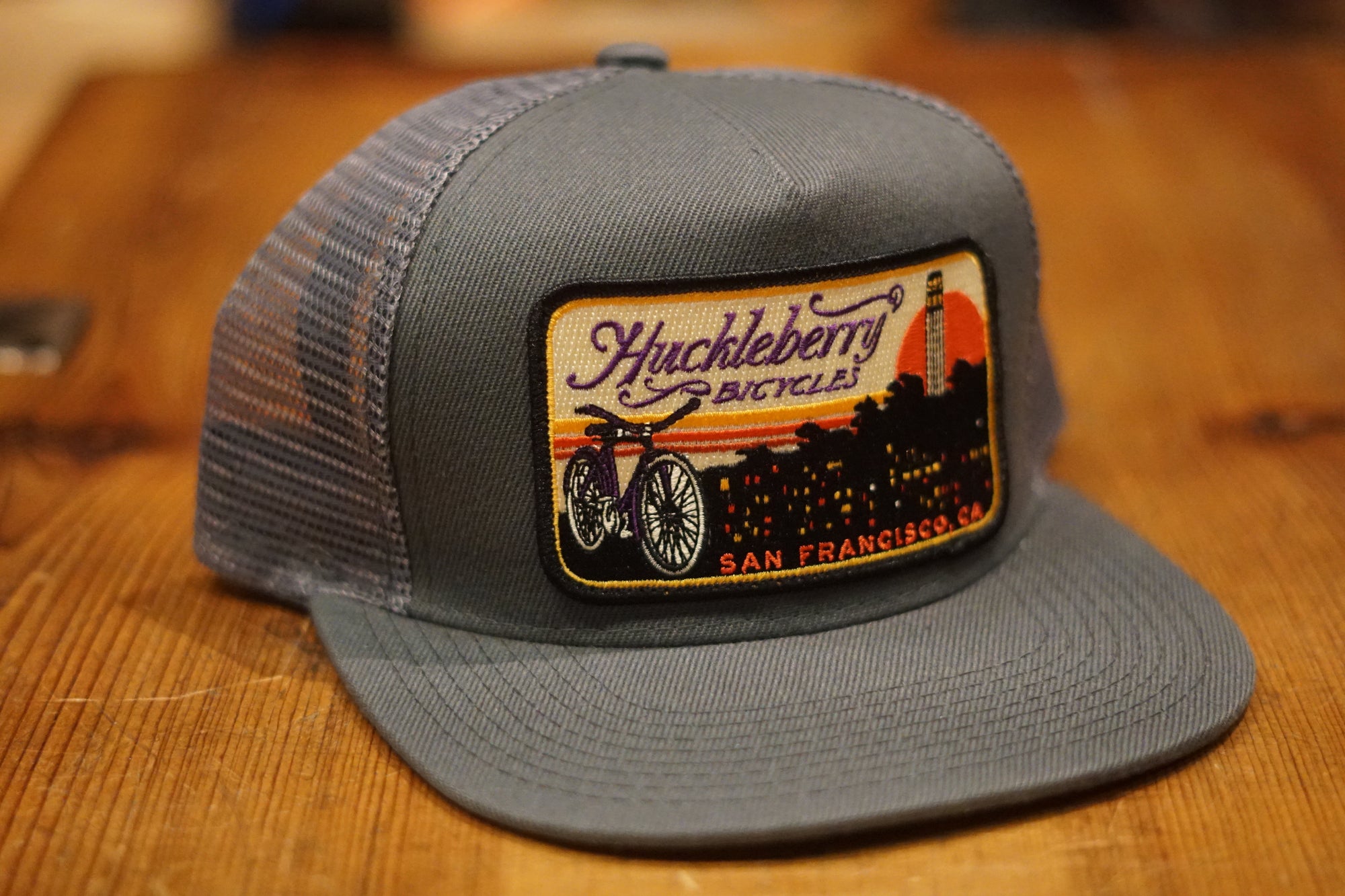 Huckleberry 標誌口袋貼片帽
