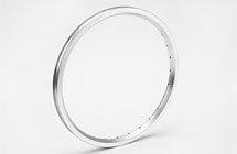 Silver Double Walled, Standard-Drilled Rim